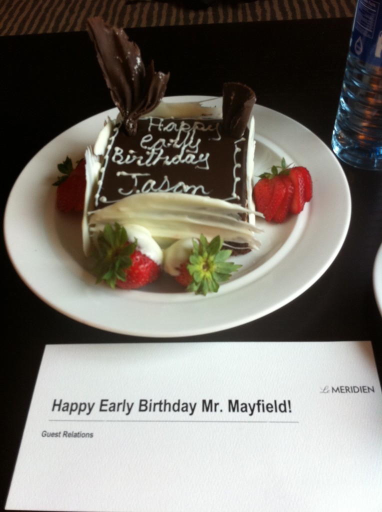 Le Meridien Birthday Cake