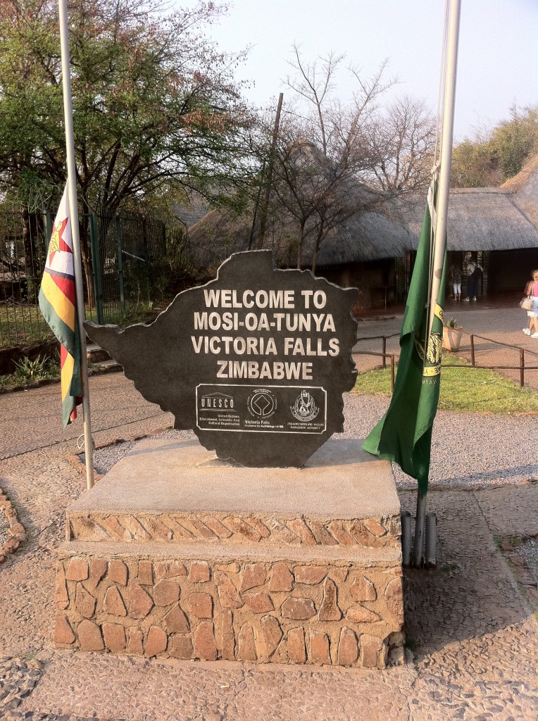 Vic Falls Sign
