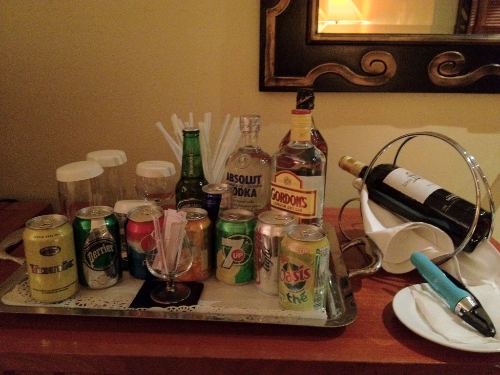 Sheraton Djibouti Minibar