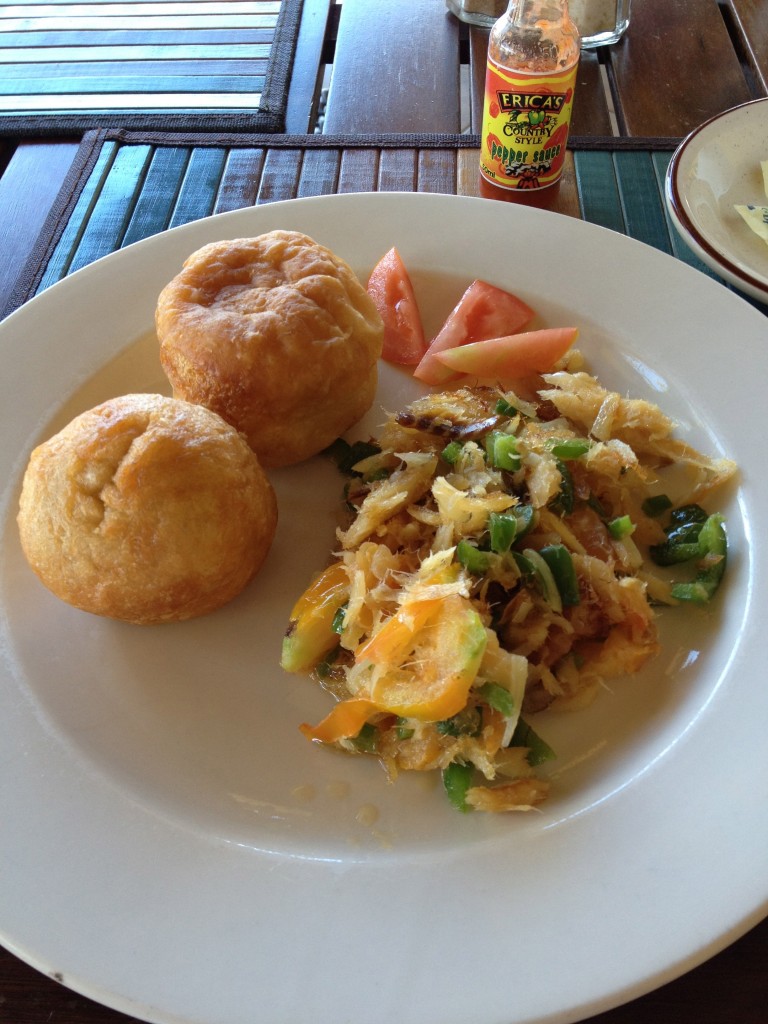 St Vincent Local Breakfast