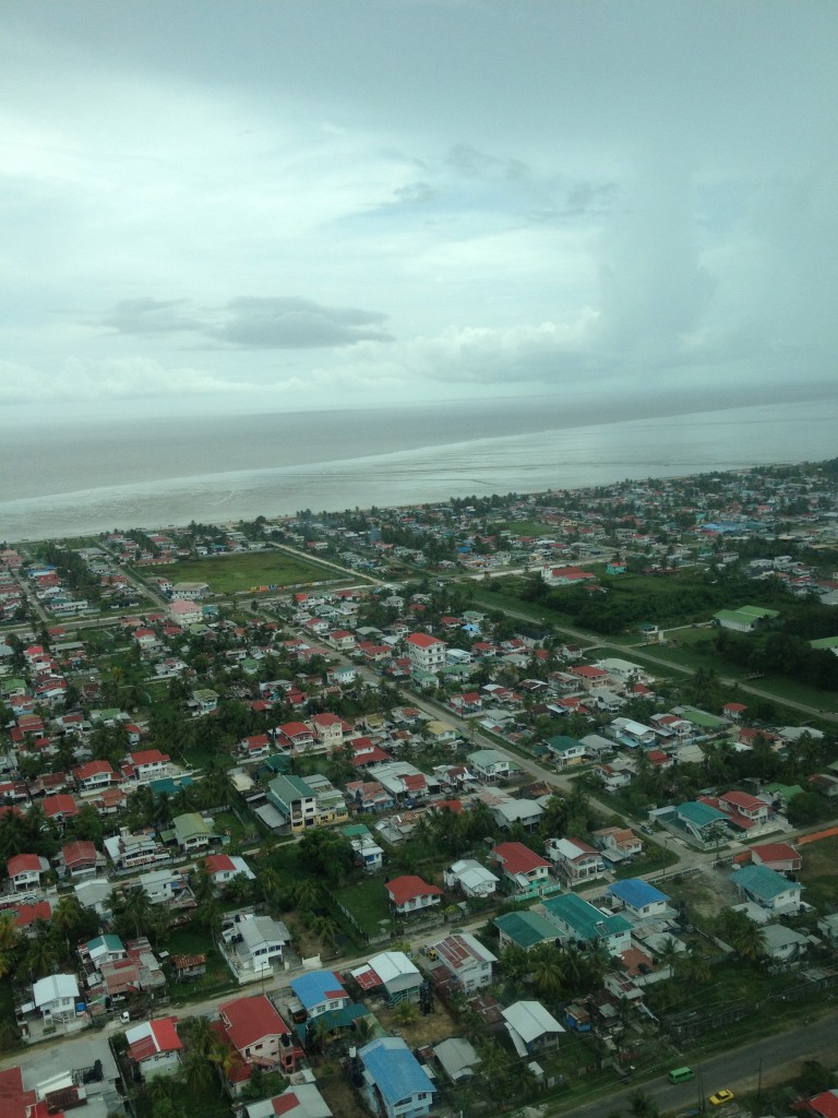Georgetown, Guyana from above