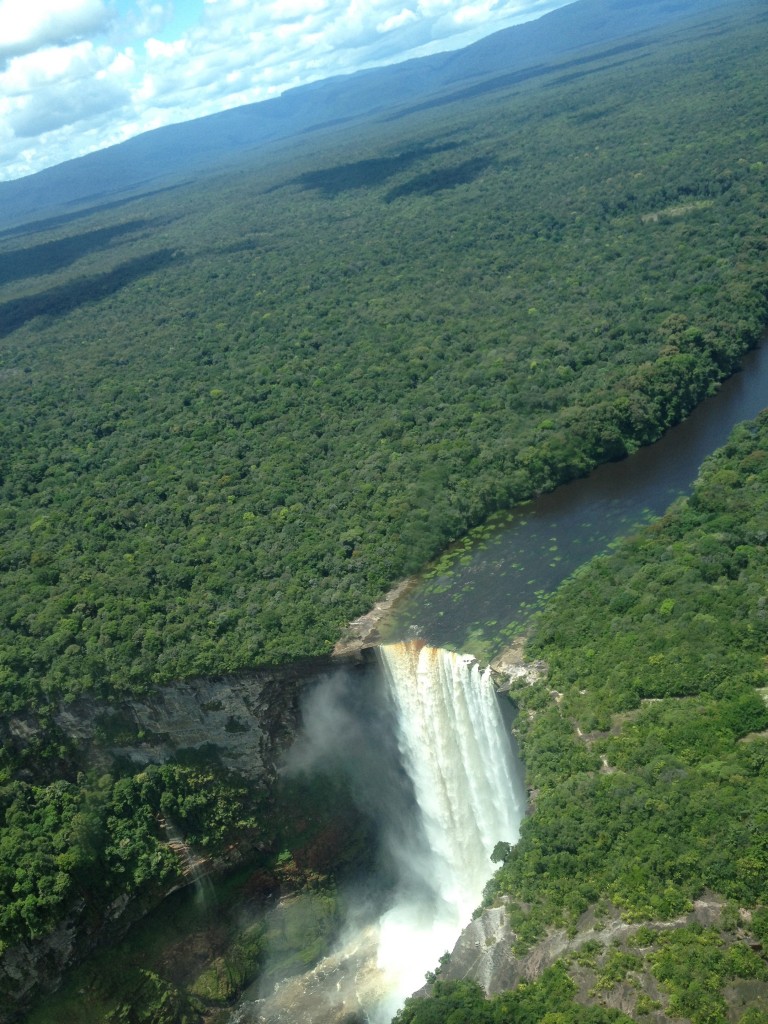 Nearing Kaieteur Falls