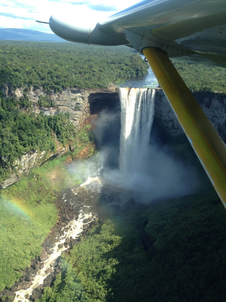 Kaieteur Falls after takeoff