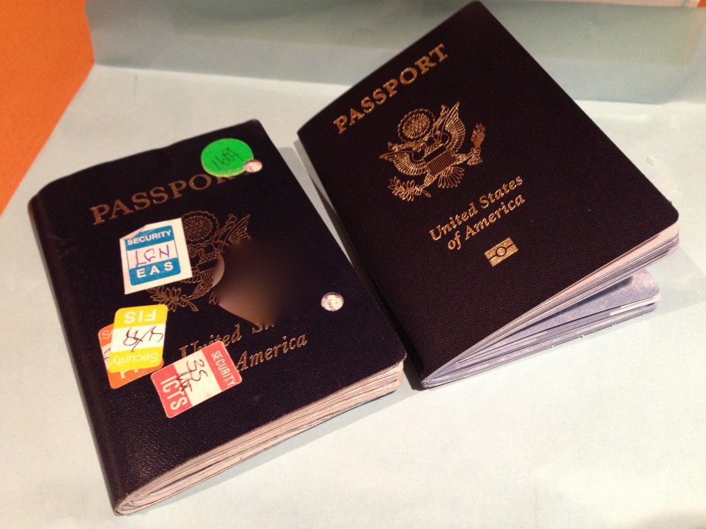 Old Passport, New Passport