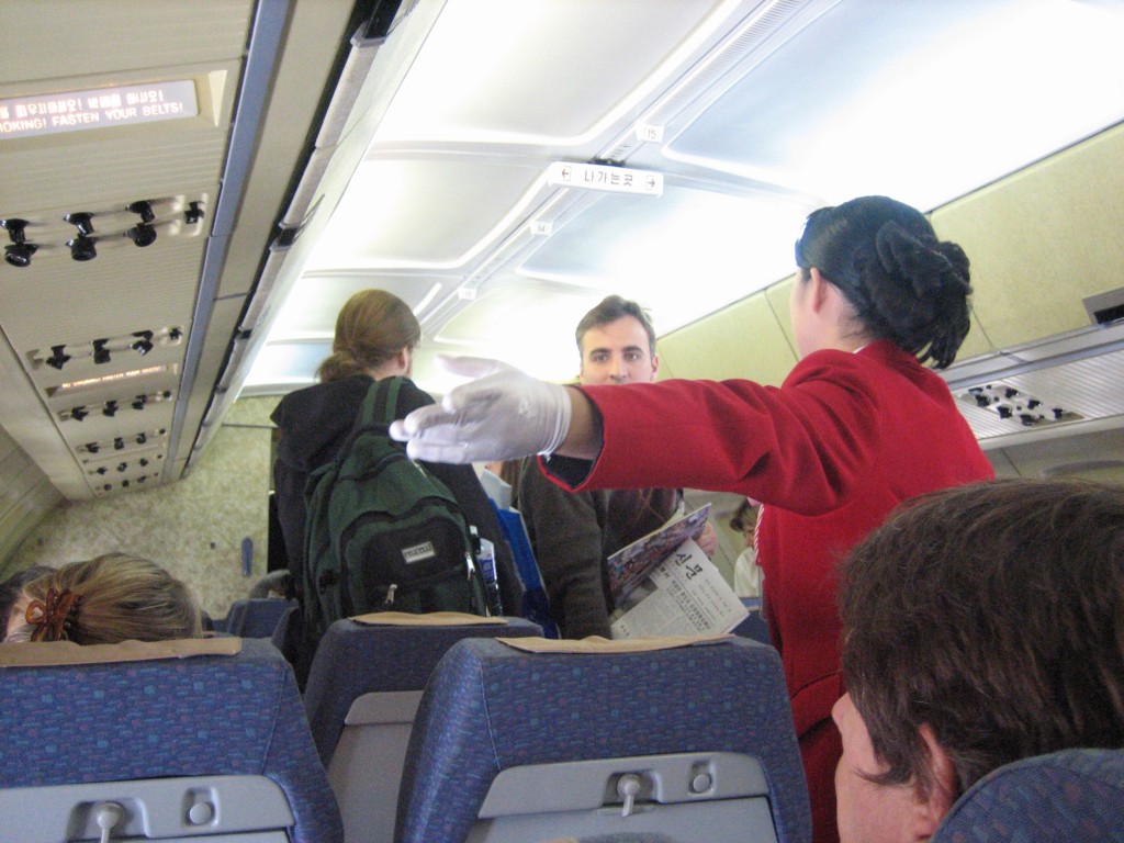 dprk-0166-B-air koryo stewardess